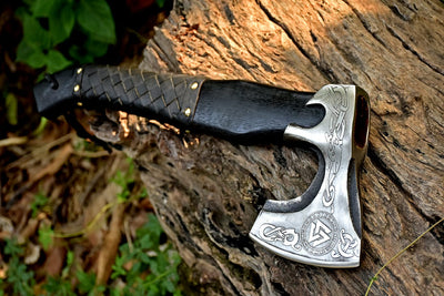 Custom Hand Forged Viking Axe